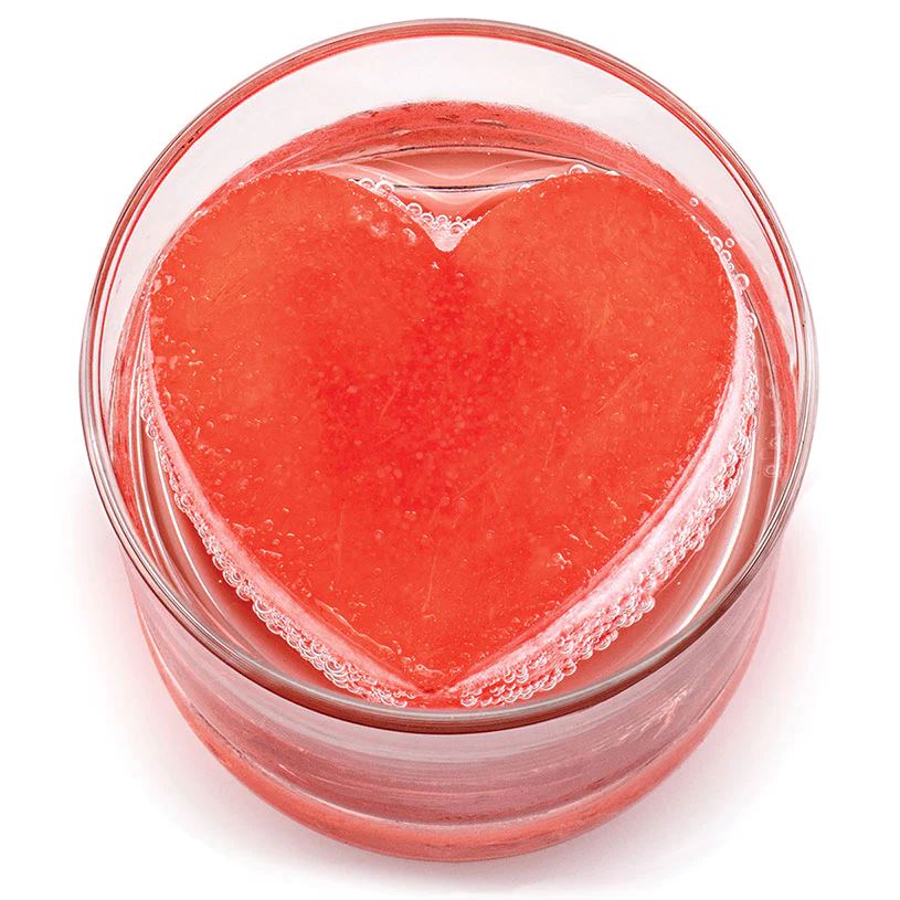DRINK PLINKS Love Heart Silicone Tray DRINKWARE - Zabecca Living