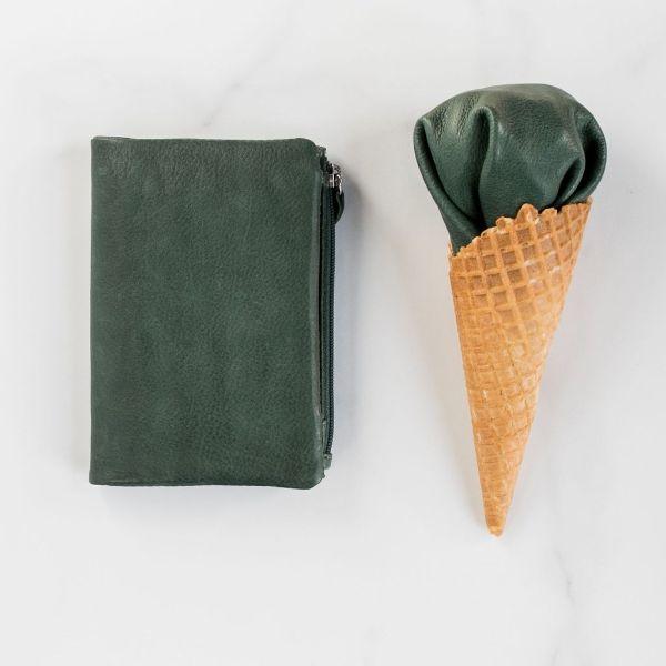 DUSKY ROBIN Dusky Purse - Dark Green WALLET - Zabecca Living