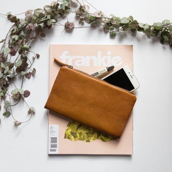 DUSKY ROBIN Leisha Purse - Tan WALLET - Zabecca Living