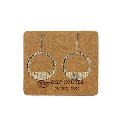 EAR MINTS Circle Drop FH Earrings Earrings - Zabecca Living