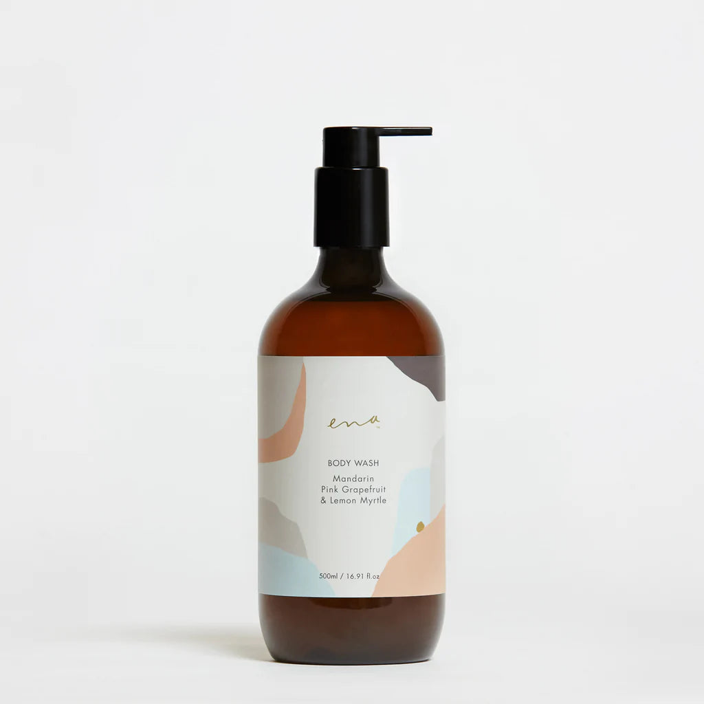 ENA Body Wash 500ML - Mandarin, Pink Grapefruit & Lemon Myrtle HAND AND BODY WASH - Zabecca Living