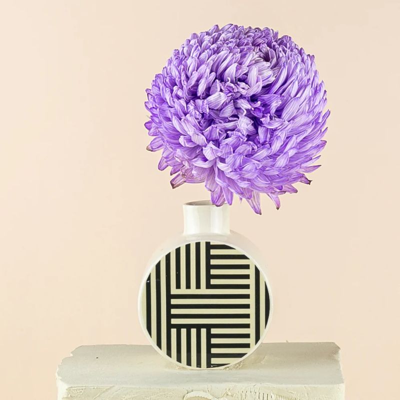 ERIN LIGHTFOOT Bud Vase - Lines VASE - Zabecca Living