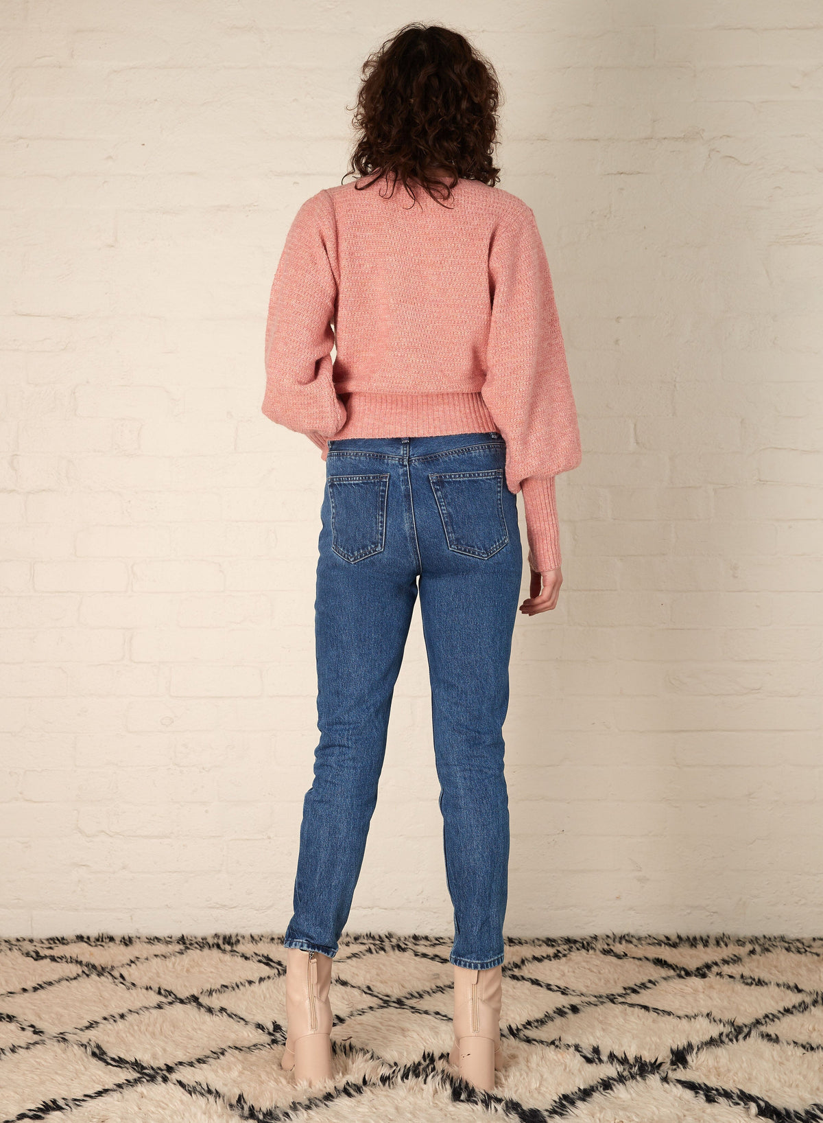 ESMAEE Arctic Jumper - Pink Marle Jumpers + Knitwear - Zabecca Living