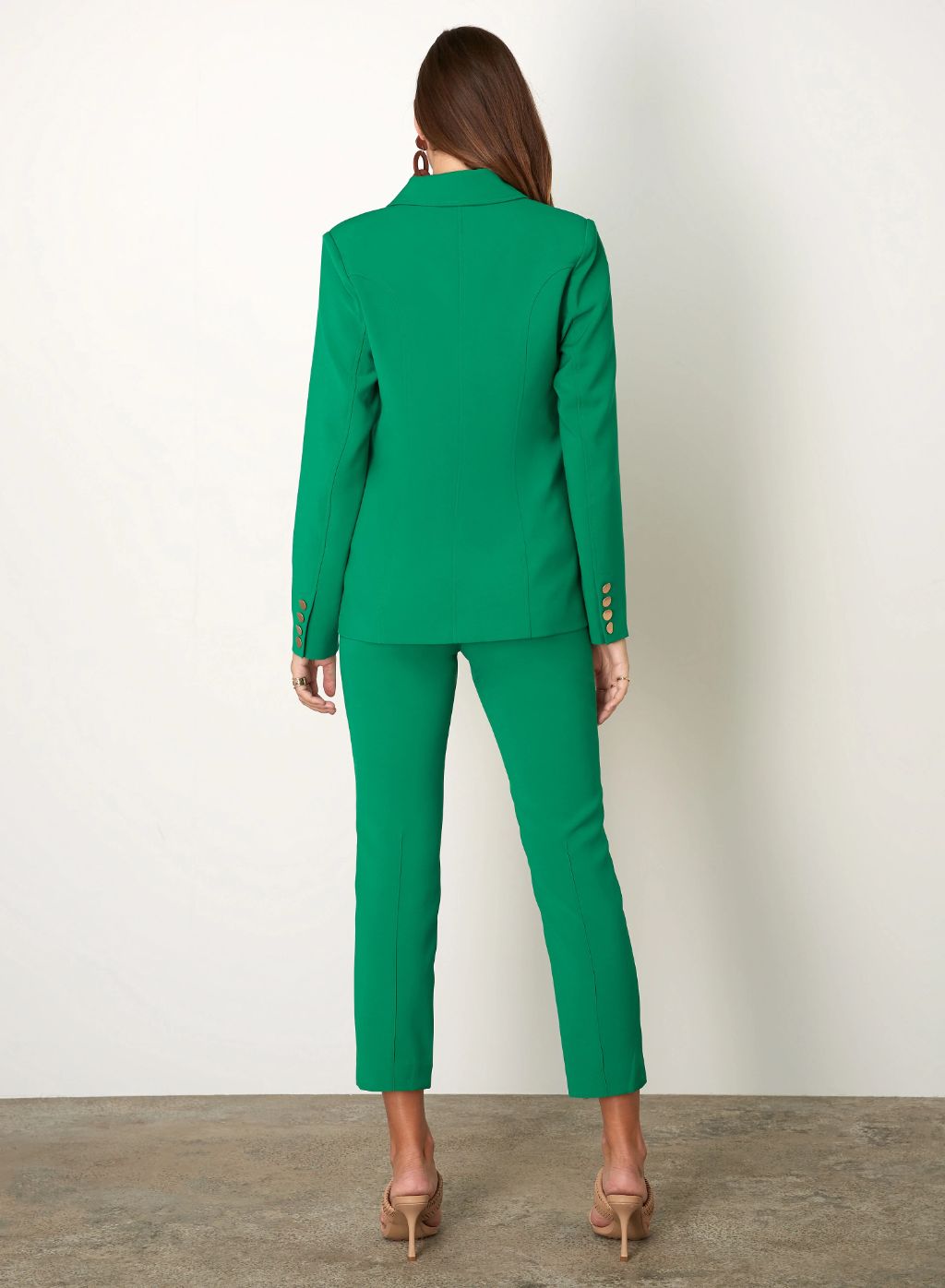 ESMAEE Dawson Blazer - Emerald JACKET - Zabecca Living