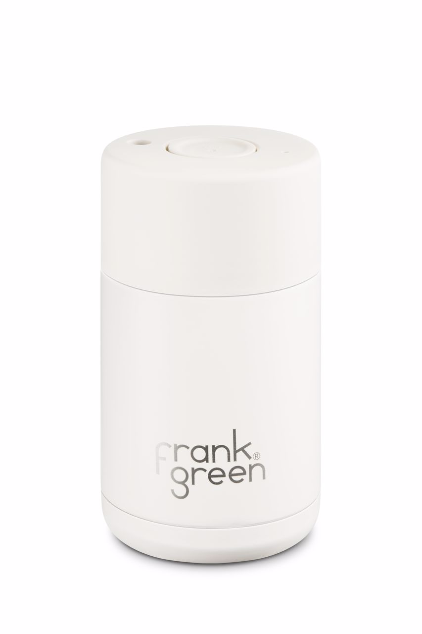 FRANK GREEN 10oz / 295ml Ceramic Reusable Cup - Cloud COFFEE, TEA & DRINKS - Zabecca Living