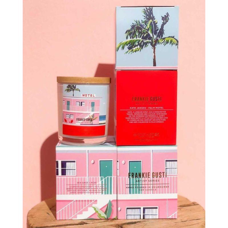 FRANKI GUSTI Artist Series - Sea Sage and Acai CANDLE - Zabecca Living