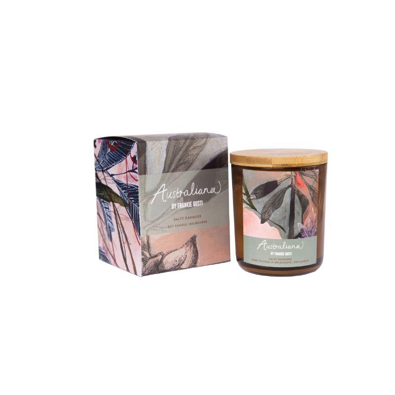 FRANKI GUSTI Australiana Collection - Salty Oakmoss CANDLE - Zabecca Living