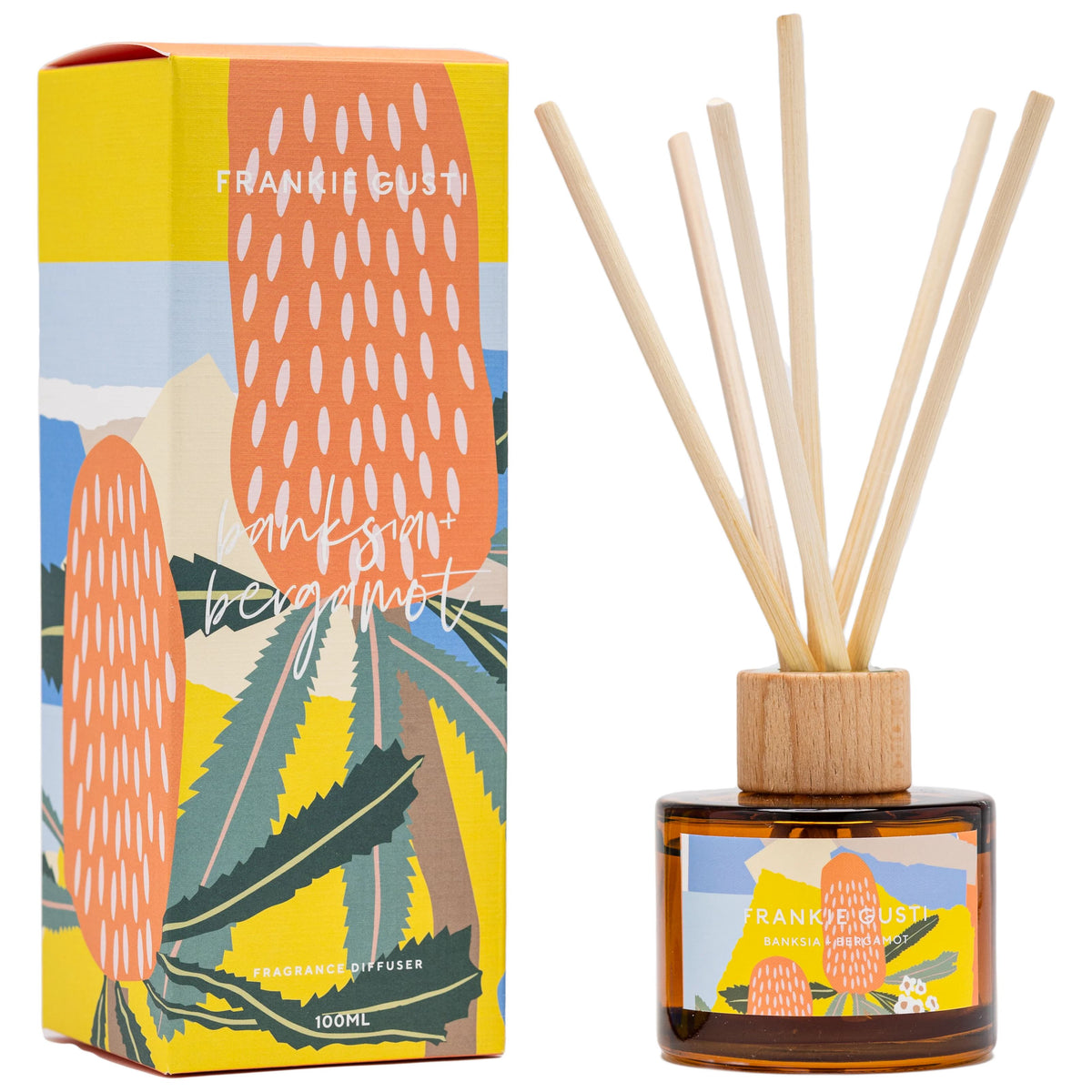 FRANKI GUSTI Australiana Diffuser - Banksia & Bergamot DIFFUSER - Zabecca Living