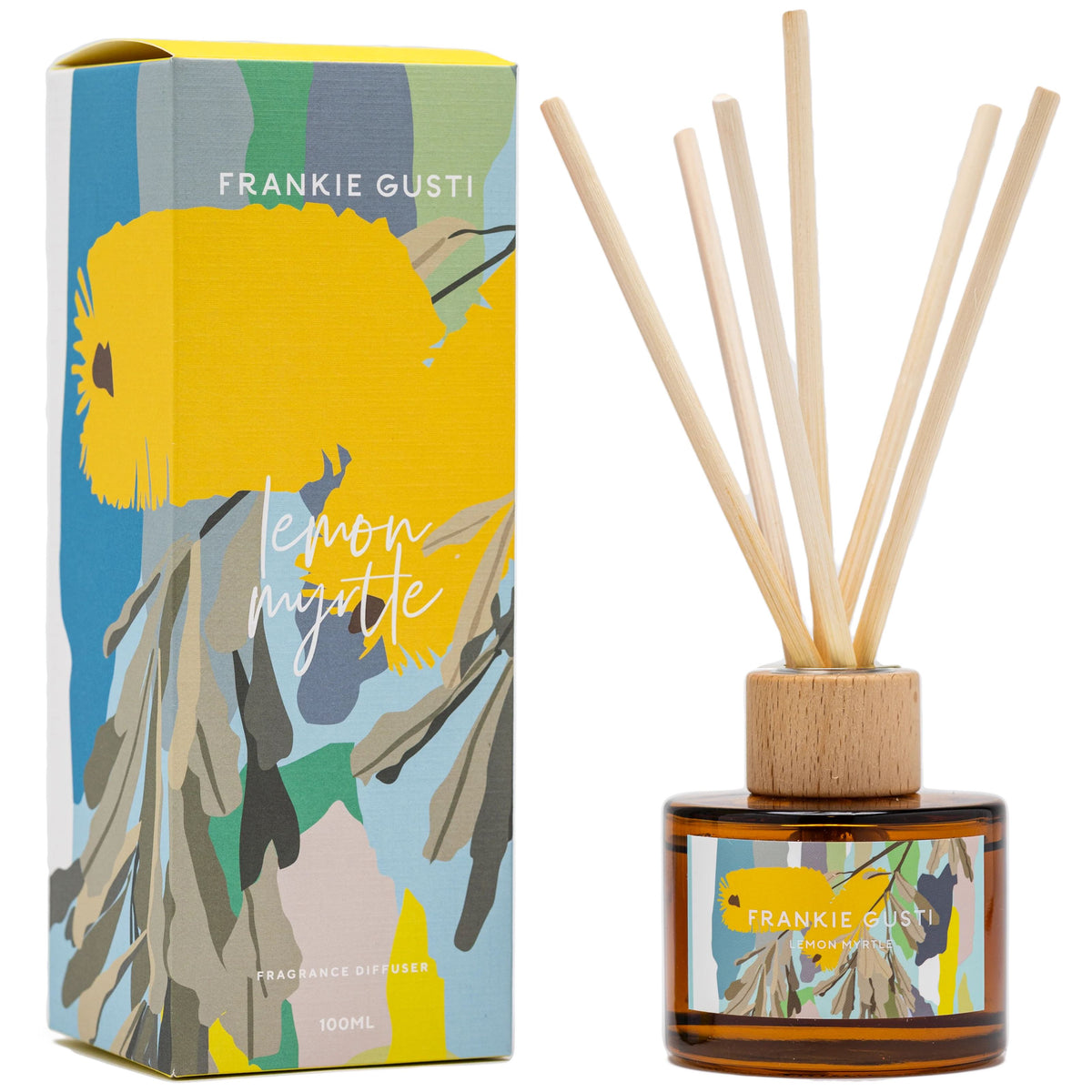 FRANKI GUSTI Australiana Diffuser - Lemon Myrtle DIFFUSER - Zabecca Living