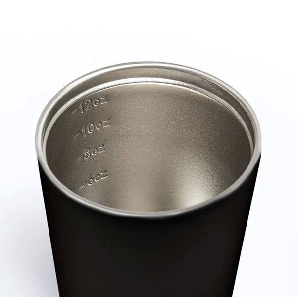 FRESSKO Camino Reusable Cup 12oz - Coal COFFEE, TEA &amp; DRINKS - Zabecca Living