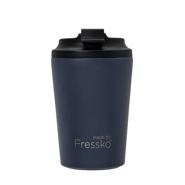 FRESSKO Camino Reusable Cup 12oz - Denim COFFEE, TEA &amp; DRINKS - Zabecca Living