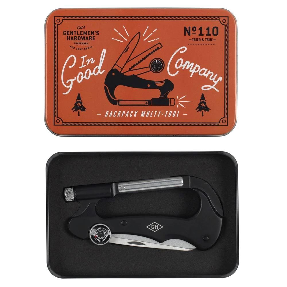 GENTLEMEN'S HARDWARE Backpack Multi-Tool Organisers - Zabecca Living