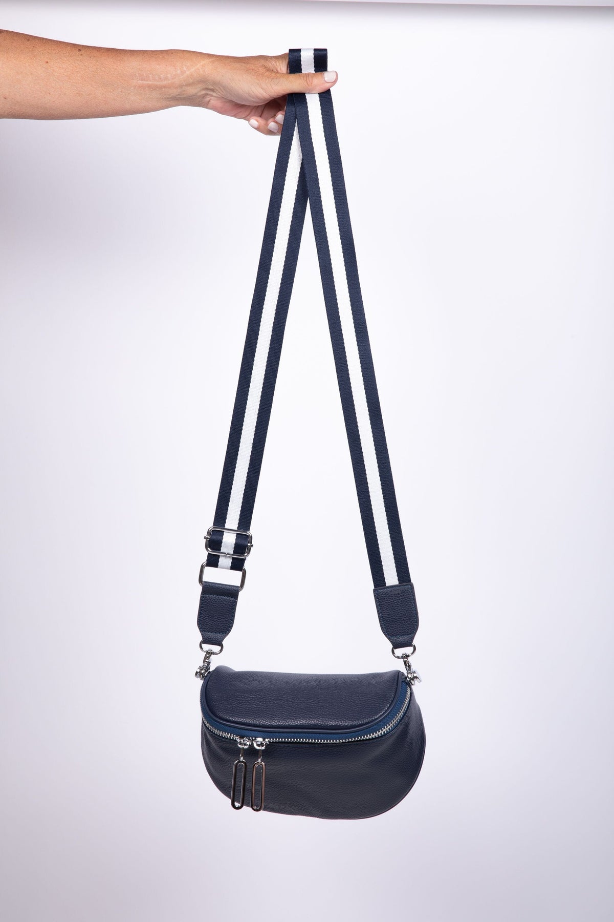 HOLIDAY Kensington Pouch Bag - Navy HANDBAG - Zabecca Living