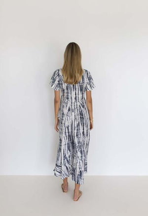 HUMIDITY LIFESTYLE Jessie Wrap Dress - Steel Dress - Zabecca Living