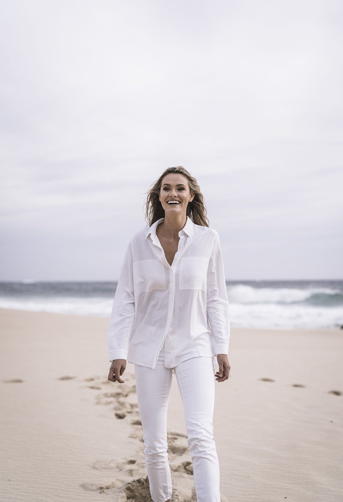 HUMIDITY LIFESTYLE Lover Shirt - White Shirts & Blouses - Zabecca Living