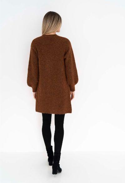 HUMIDITY LIFESTYLE Lumi Cardigan - Rust Cardigan - Zabecca Living