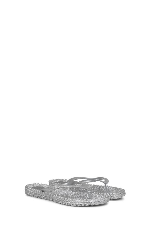ILSE JACOBSEN Ladies Thongs - Silver SANDAL - Zabecca Living