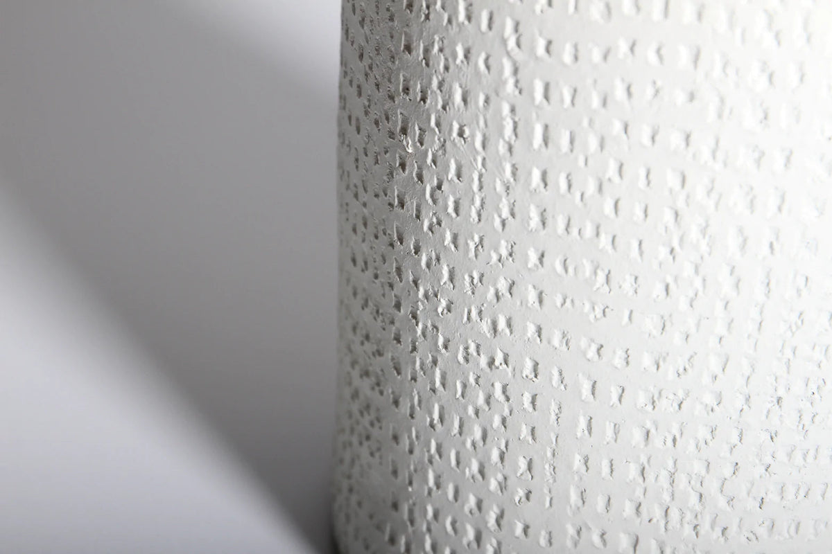 INDIGO LOVE Hacienda Table Lamp - White Lamp - Zabecca Living
