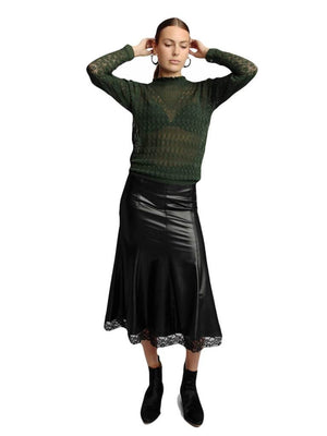 INZAGI Nashville Leathertte Skirt Skirt - Zabecca Living