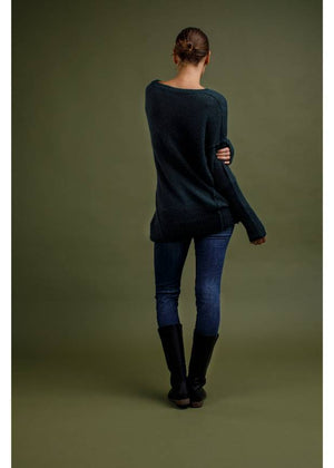 INZAGI Tokyo Knit - Green Jumpers + Knitwear - Zabecca Living