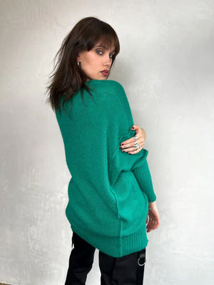 INZAGI Tokyo Knit - Jade Jumpers + Knitwear - Zabecca Living