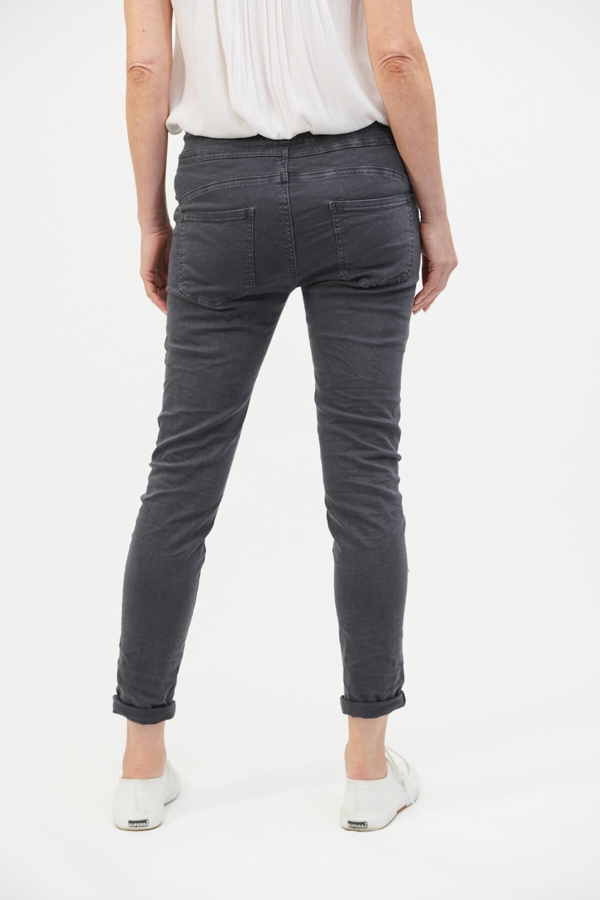 ITALIAN STAR Classic Drill Jogger - Charcoal PANTS - Zabecca Living