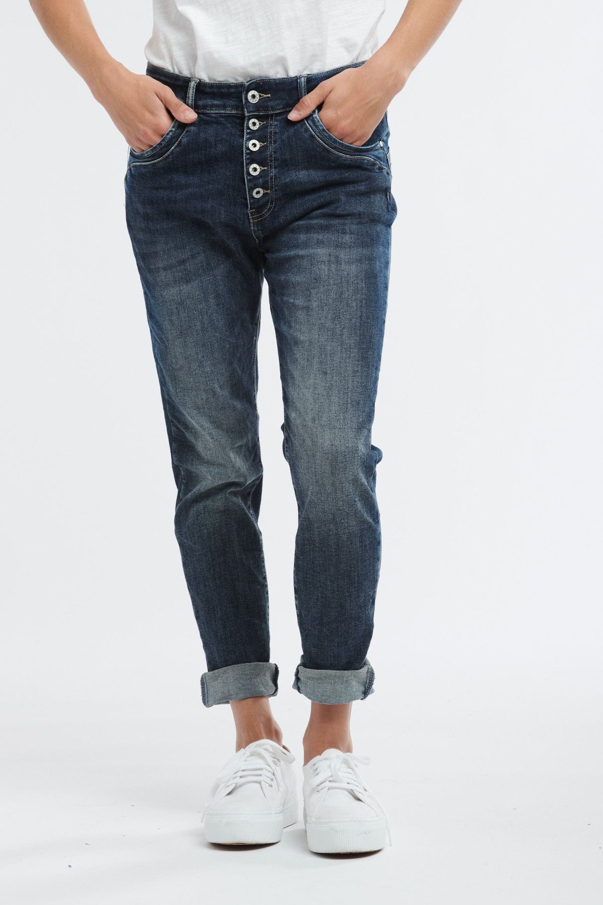 ITALIAN STAR Forrest Jeans - Denim JEANS - Zabecca Living