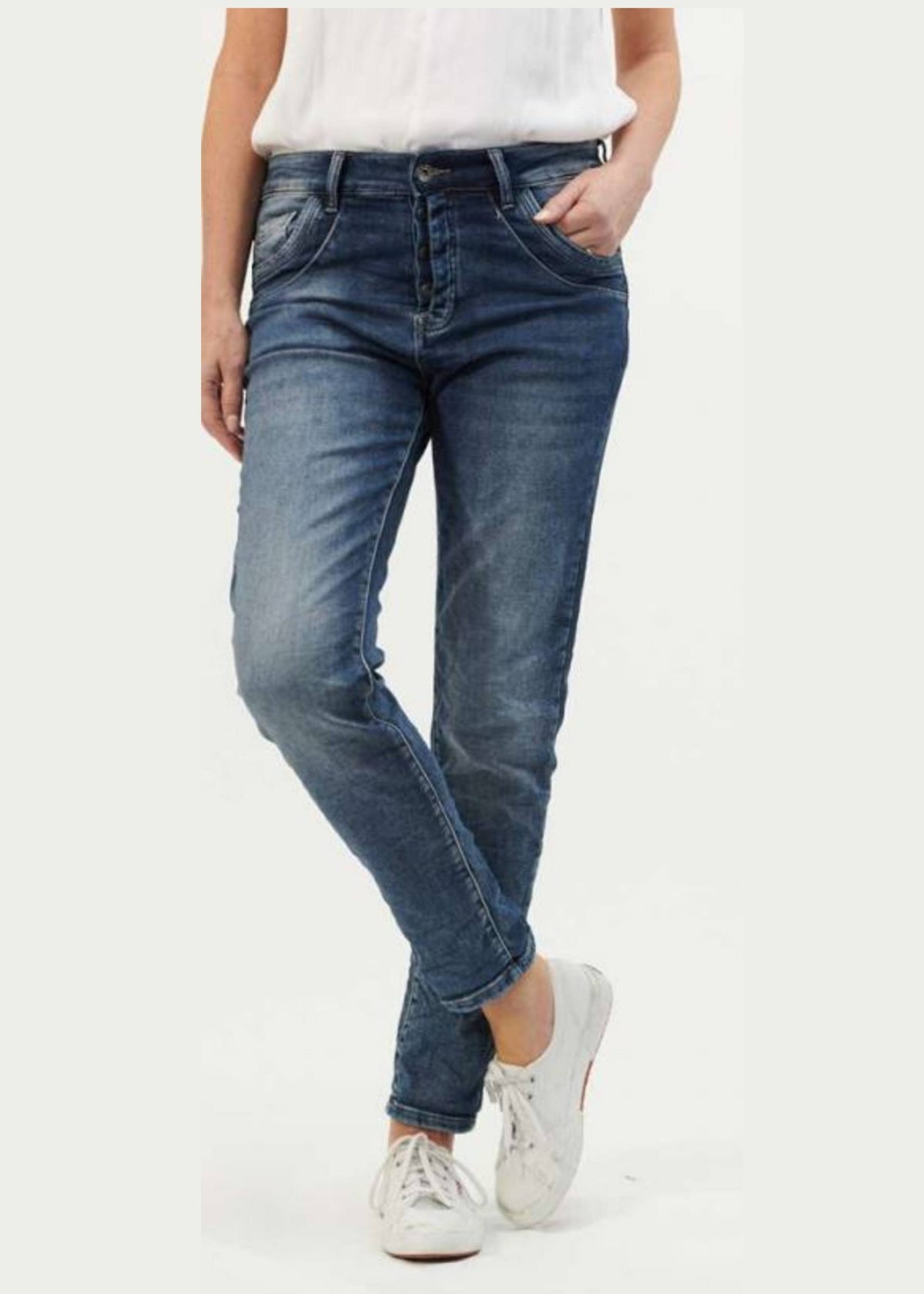 ITALIAN STAR Harper Pocket Detail Jean JEANS - Zabecca Living
