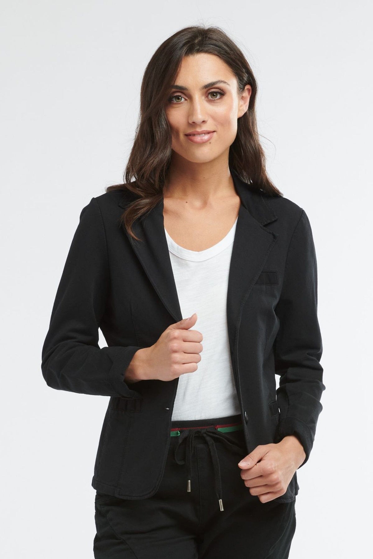 ITALIAN STAR Maha Blazer - Black Jackets + Coats - Zabecca Living