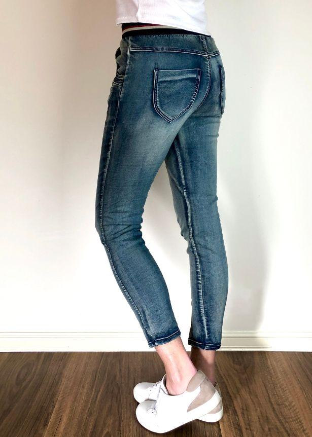 ITALIAN STAR Ralph Jogger Jeans - Denim JEANS - Zabecca Living