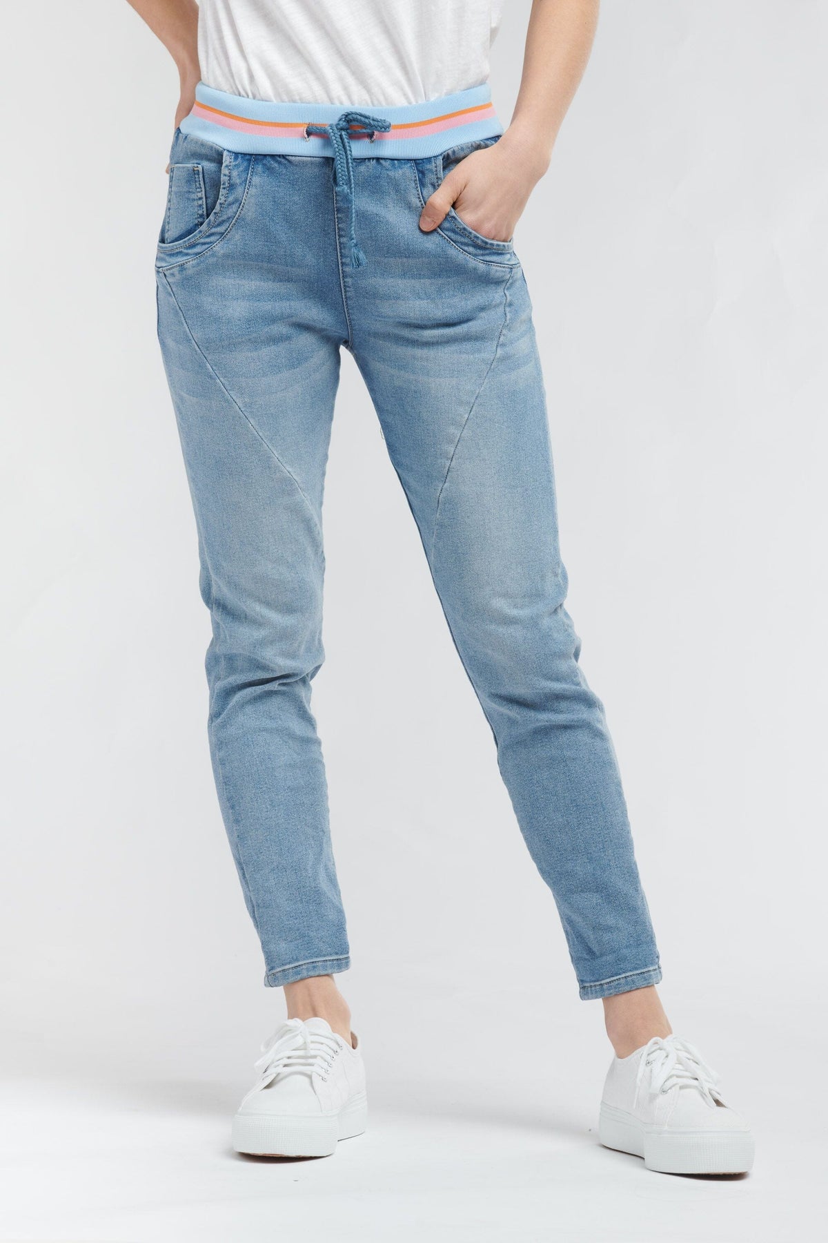 ITALIAN STAR Ralph Jogger - Sorbet JEANS - Zabecca Living