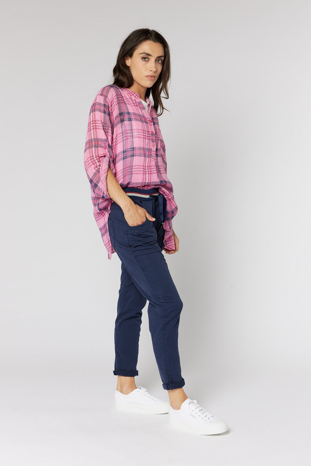 ITALIAN STAR Rodeo Shirt - Fuxia Shirts & Blouses - Zabecca Living