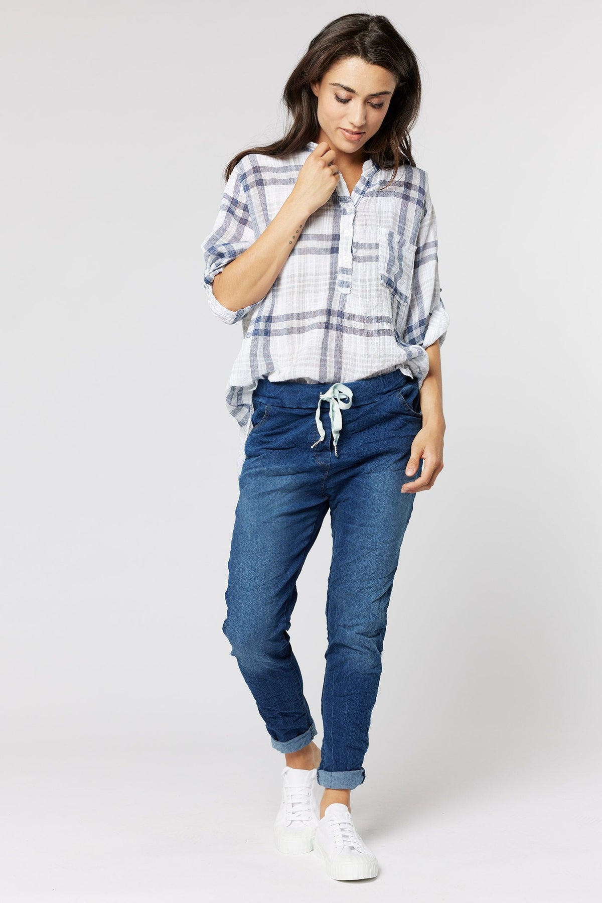 ITALIAN STAR Rodeo Shirt - White Shirts & Blouses - Zabecca Living