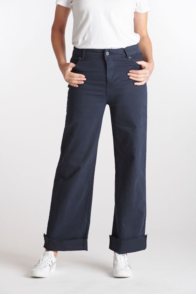 ITALIAN STAR Sailor Pant - Navy PANTS - Zabecca Living