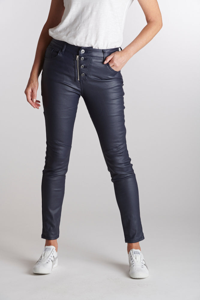 ITALIAN STAR Stevie Jeans - Navy JEANS - Zabecca Living