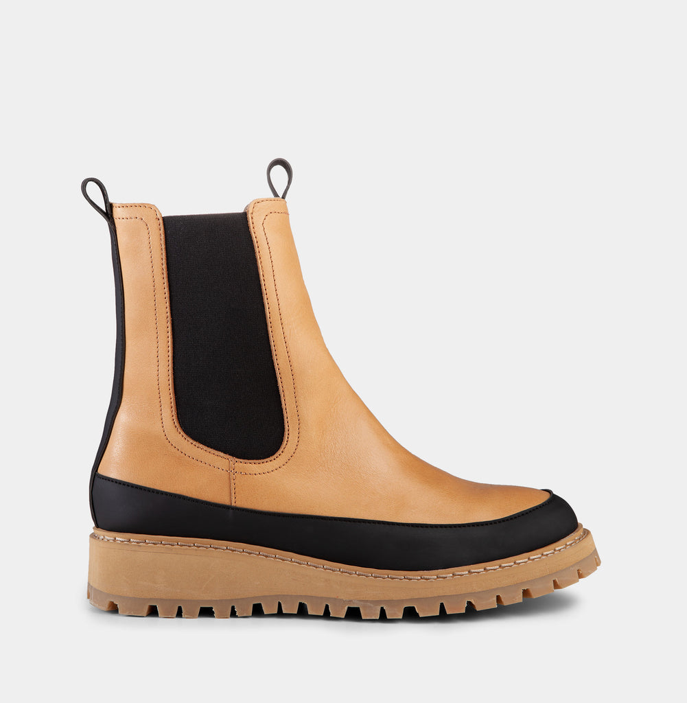 IVYLEE COPENHAGEN Iowa Boots - Tan FOOTWEAR - Zabecca Living