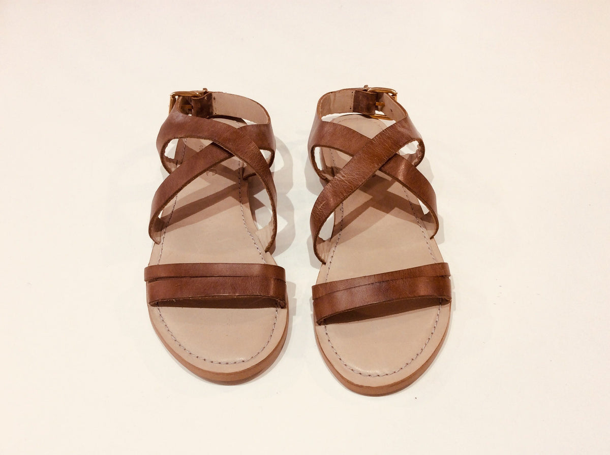 IVYLEE COPENHAGEN Wendy Esc Dark Tan SANDAL - Zabecca Living
