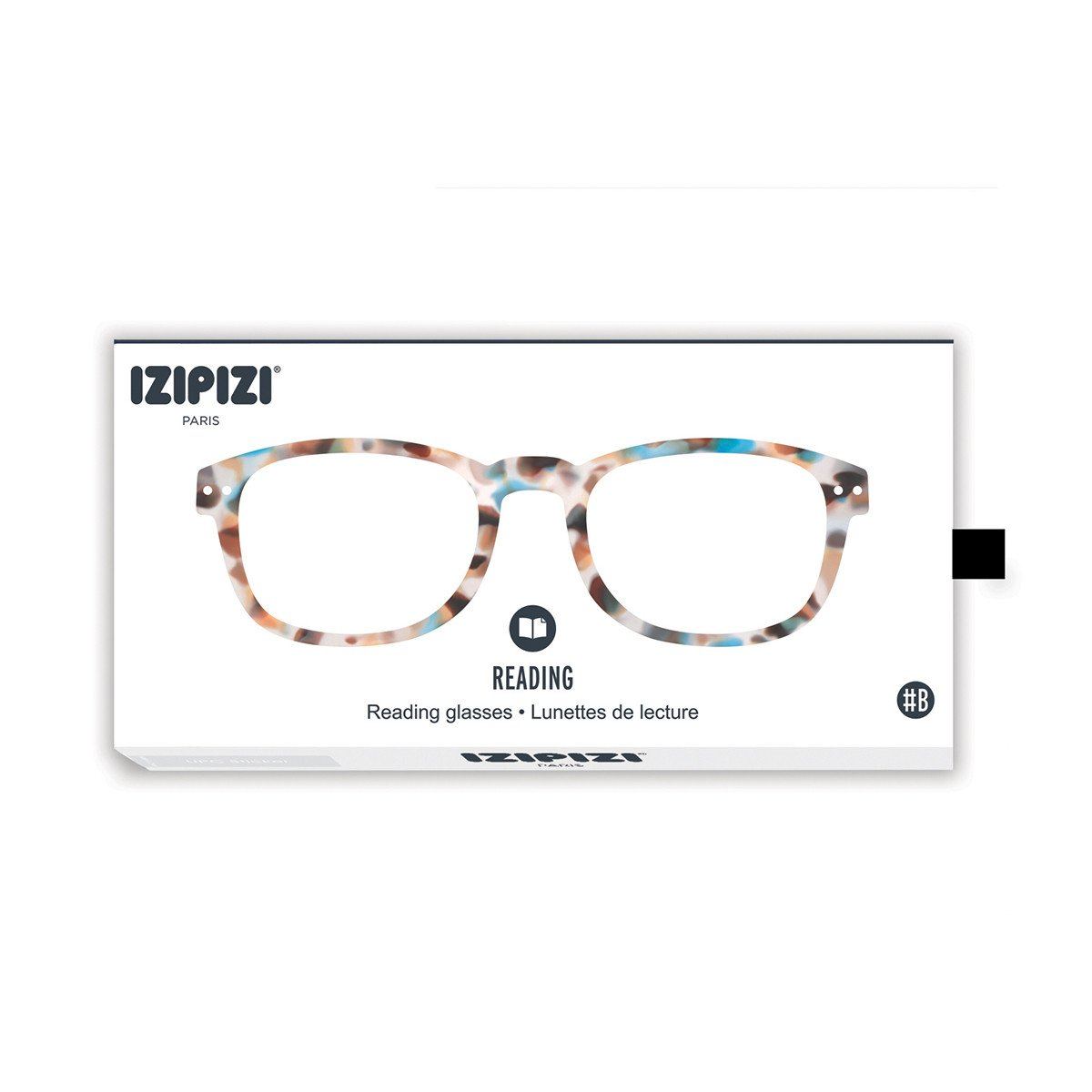 IZIPIZI Reading Collection B - Blue Tortoise READING GLASSES - Zabecca Living
