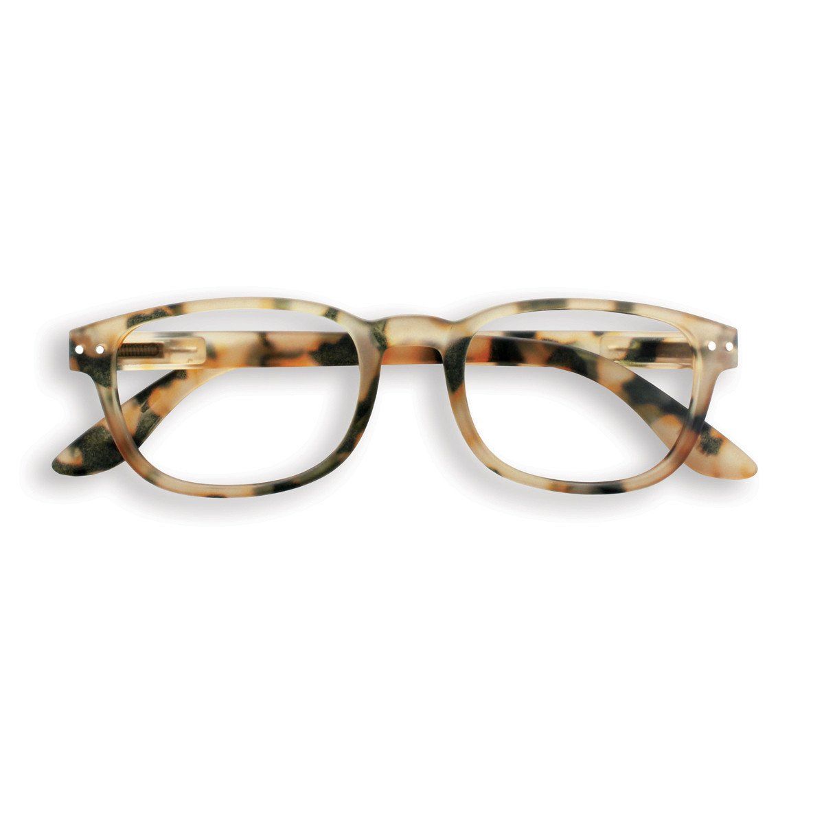 IZIPIZI Reading Collection B - Light Tortoise READING GLASSES - Zabecca Living