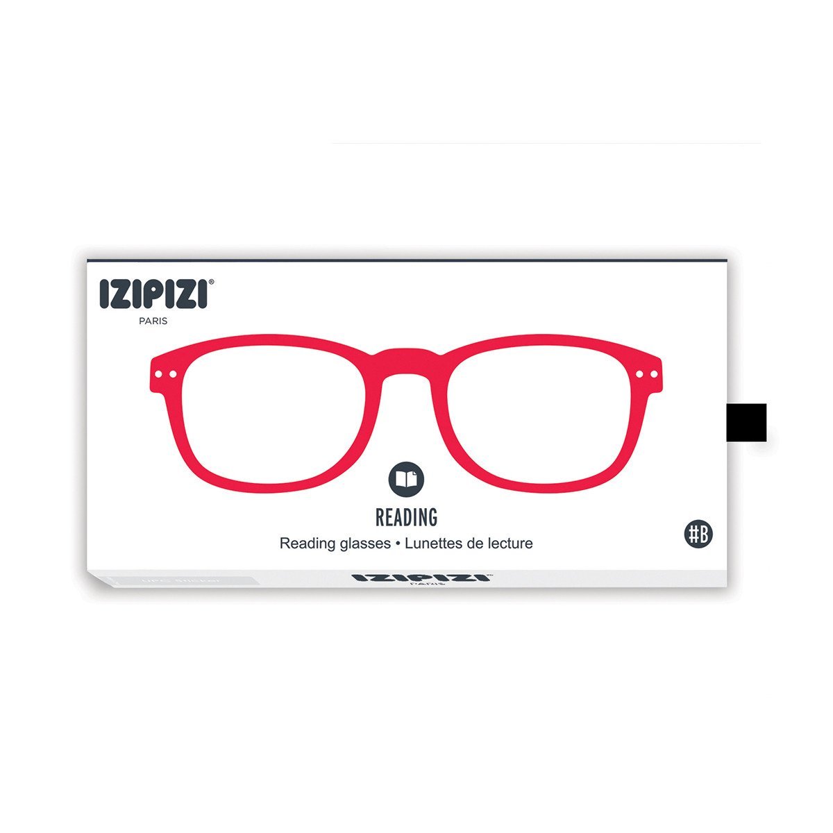 IZIPIZI Reading Collection B - Red READING GLASSES - Zabecca Living