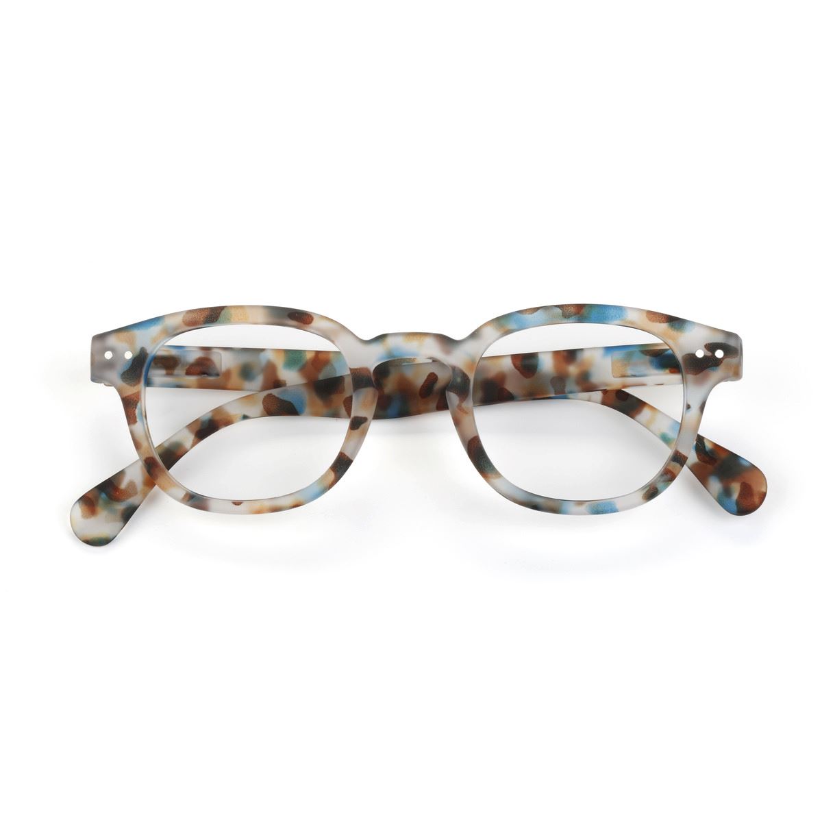IZIPIZI Reading Collection C - Blue Tortoise READING GLASSES - Zabecca Living