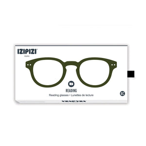 IZIPIZI Reading Collection C - Khaki Green READING GLASSES - Zabecca Living