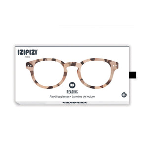 IZIPIZI Reading Collection C - Light Tortoise READING GLASSES - Zabecca Living