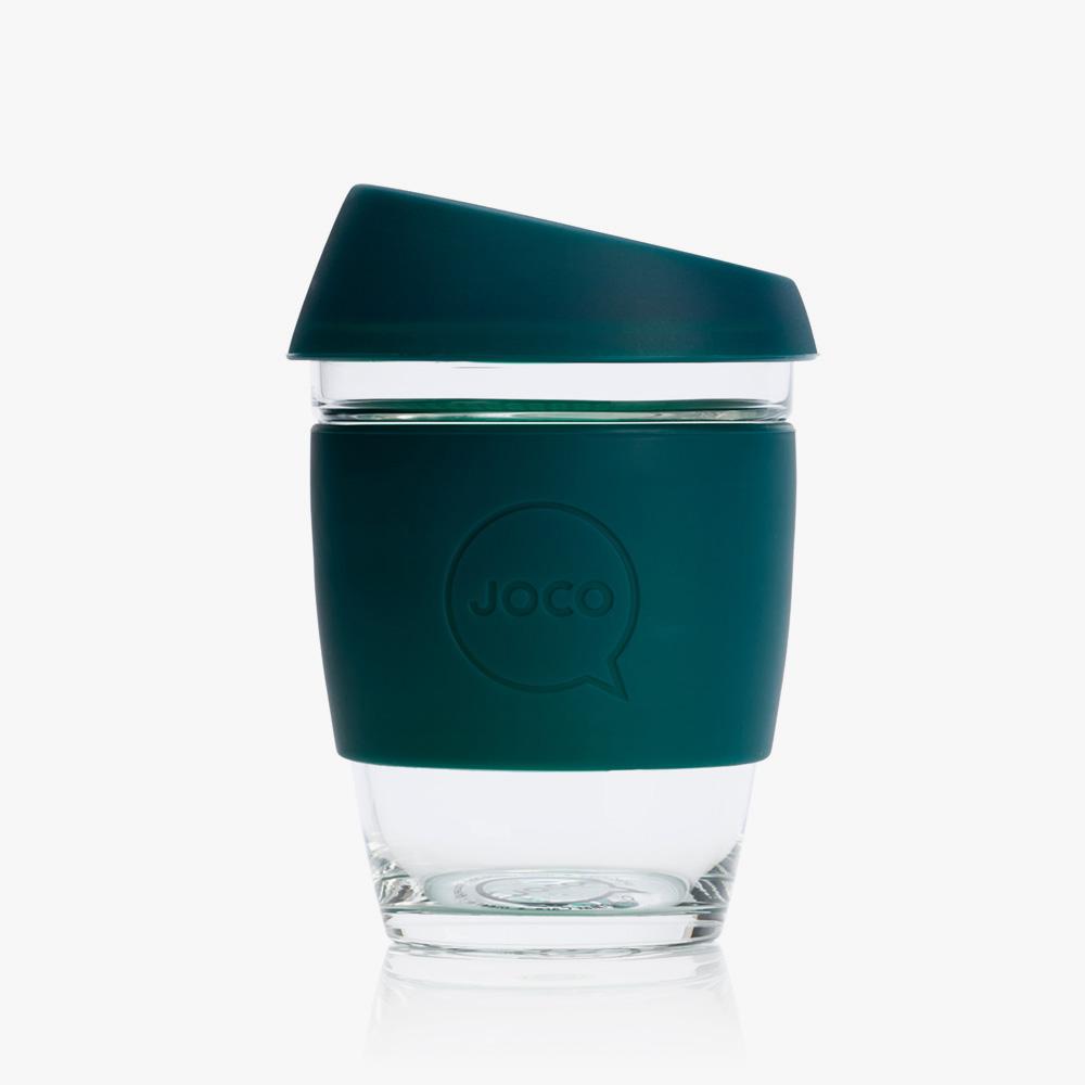 JOCO Reusable Cup - 12oz Deep Teal Cup - Zabecca Living