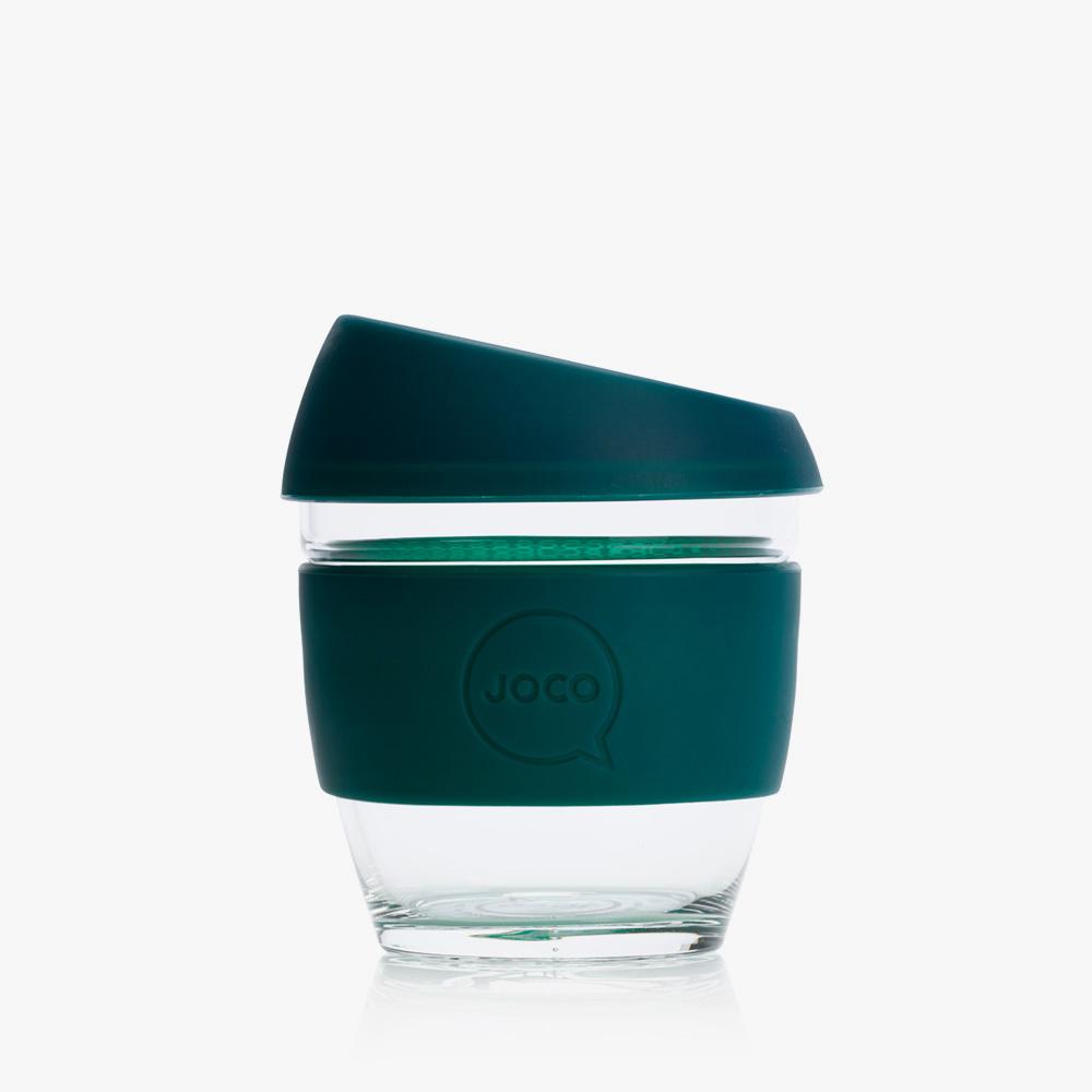 JOCO Reusable Cup - 8oz Deep Teal Cup - Zabecca Living