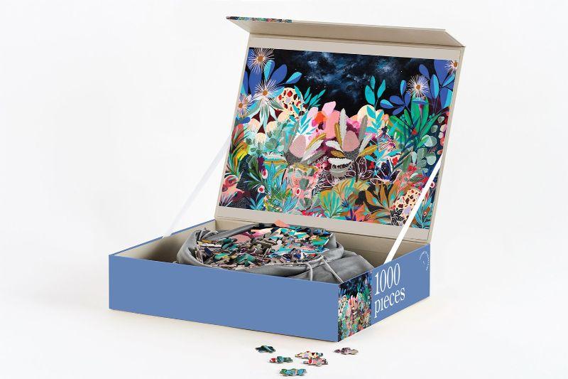 JOURNEY OF SOMETHING 1000 Piece Puzzle - Secret Garden Puzzle - Zabecca Living