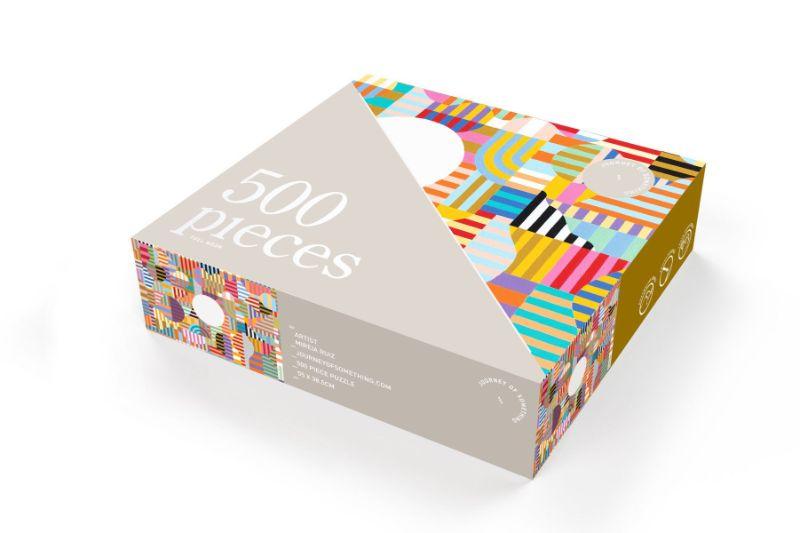 JOURNEY OF SOMETHING 500 Piece Puzzle - Full Moon Puzzle - Zabecca Living