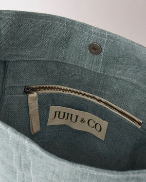 JUJU & CO Sunday Slouchy - French Blue bag - Zabecca Living