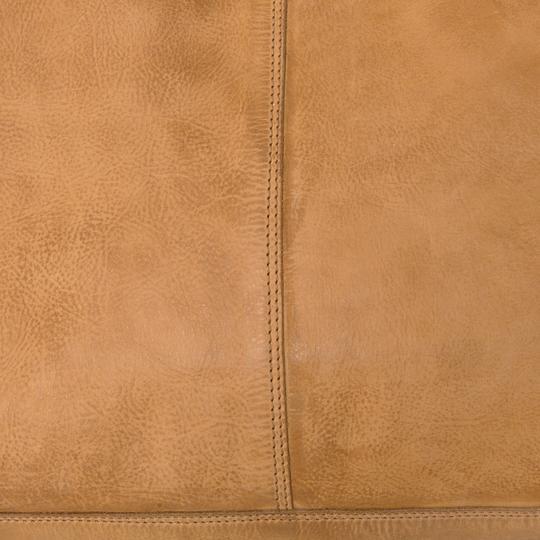 JUJU & CO Unlined Leather Tote Natural bag - Zabecca Living