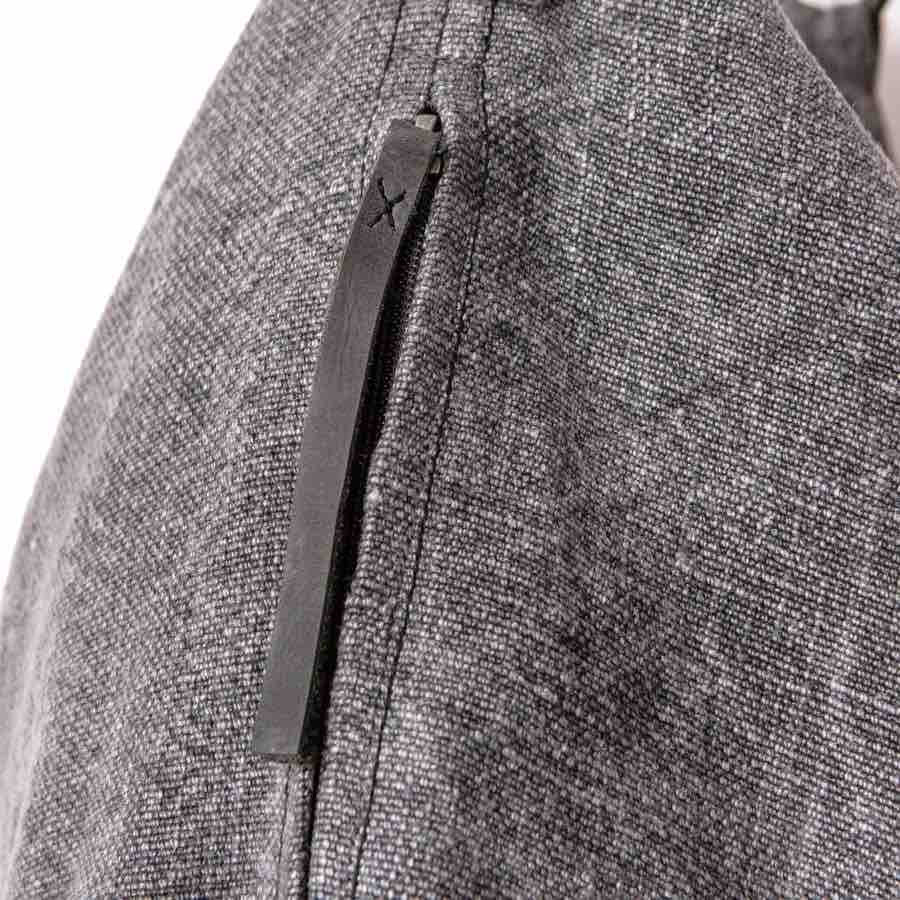 JUJU & CO Urban Jute Slouchy - Dark Grey bag - Zabecca Living